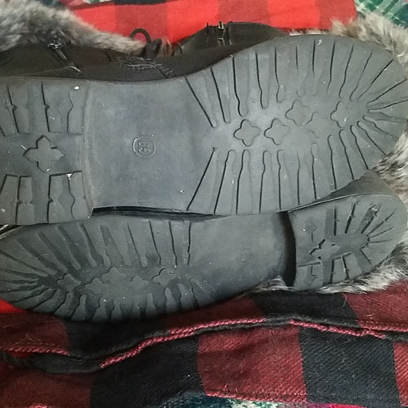 Black Combat Boots - Picture 5 of 7